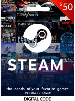 STEAM 50 USD 